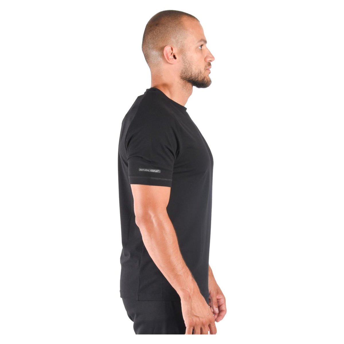 EMPORIO ARMANI 7 EA7 NATURAL VENTUS7 M TEE SS - Nero - vista 4