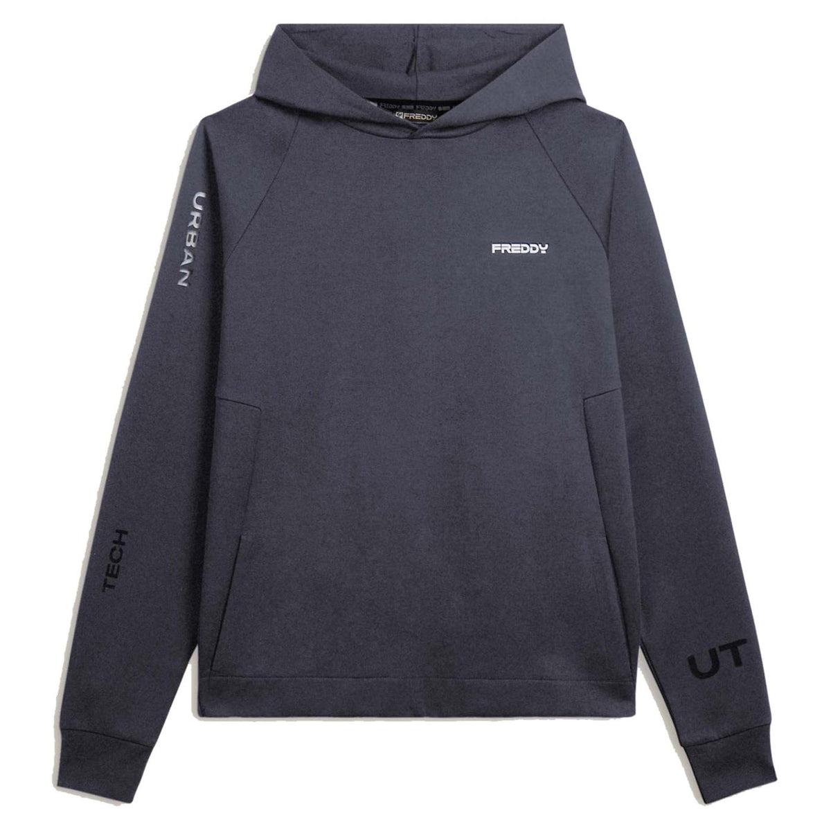 FREDDY FELPA HOODIE URBAN TECH - Grigio scuro - immagine principale