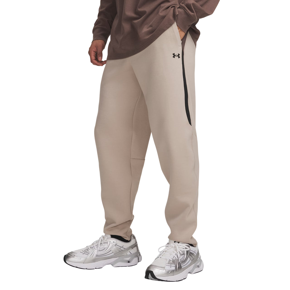 UNDER ARMOUR UNSTOPPABLE FLC JOGGERS - Beige - immagine principale