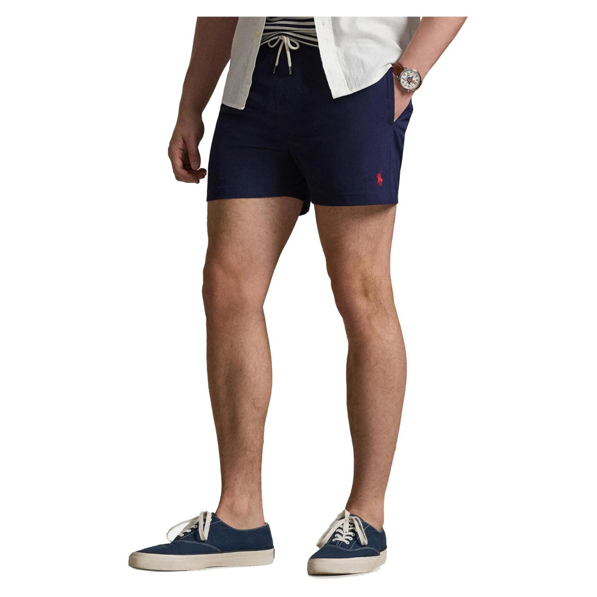RALPH LAUREN WOVEN TRUNK SWIM BOTTOM