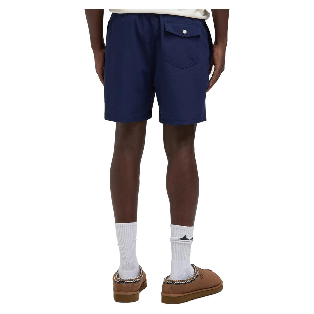 RALPH LAUREN WOVEN SWIM BOTTOM - Blu - vista 3