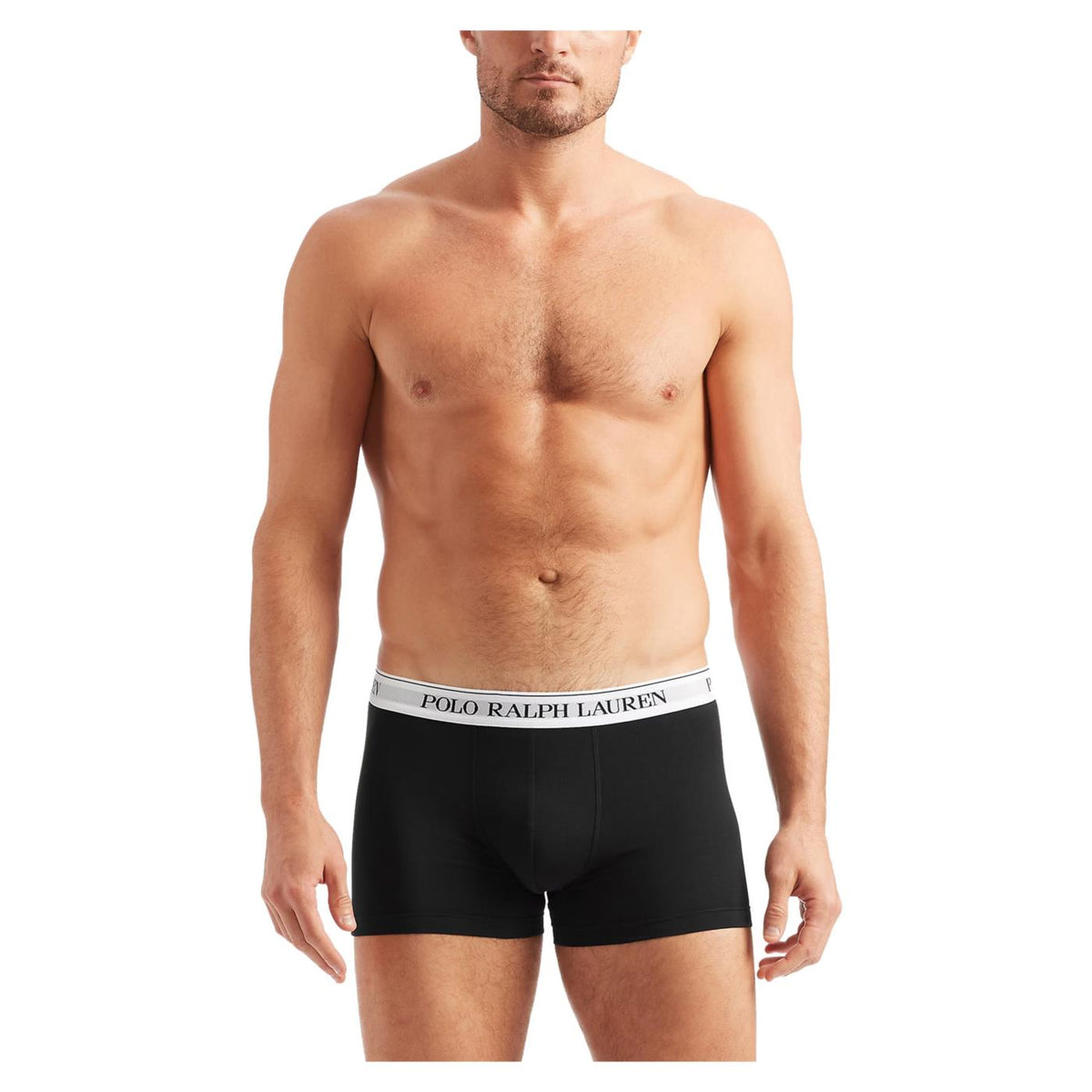 RALPH LAUREN CLASSIC 3PK TRUNK BLACK - seconda immagine