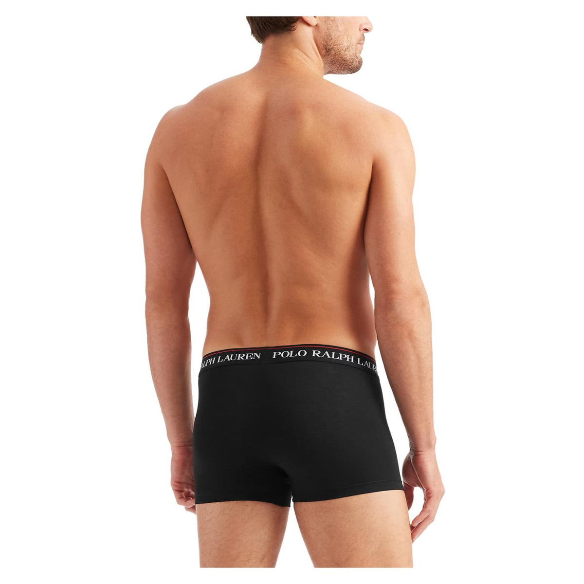 RALPH LAUREN CLASSIC 3PK TRUNK AOP - Nero - vista 3