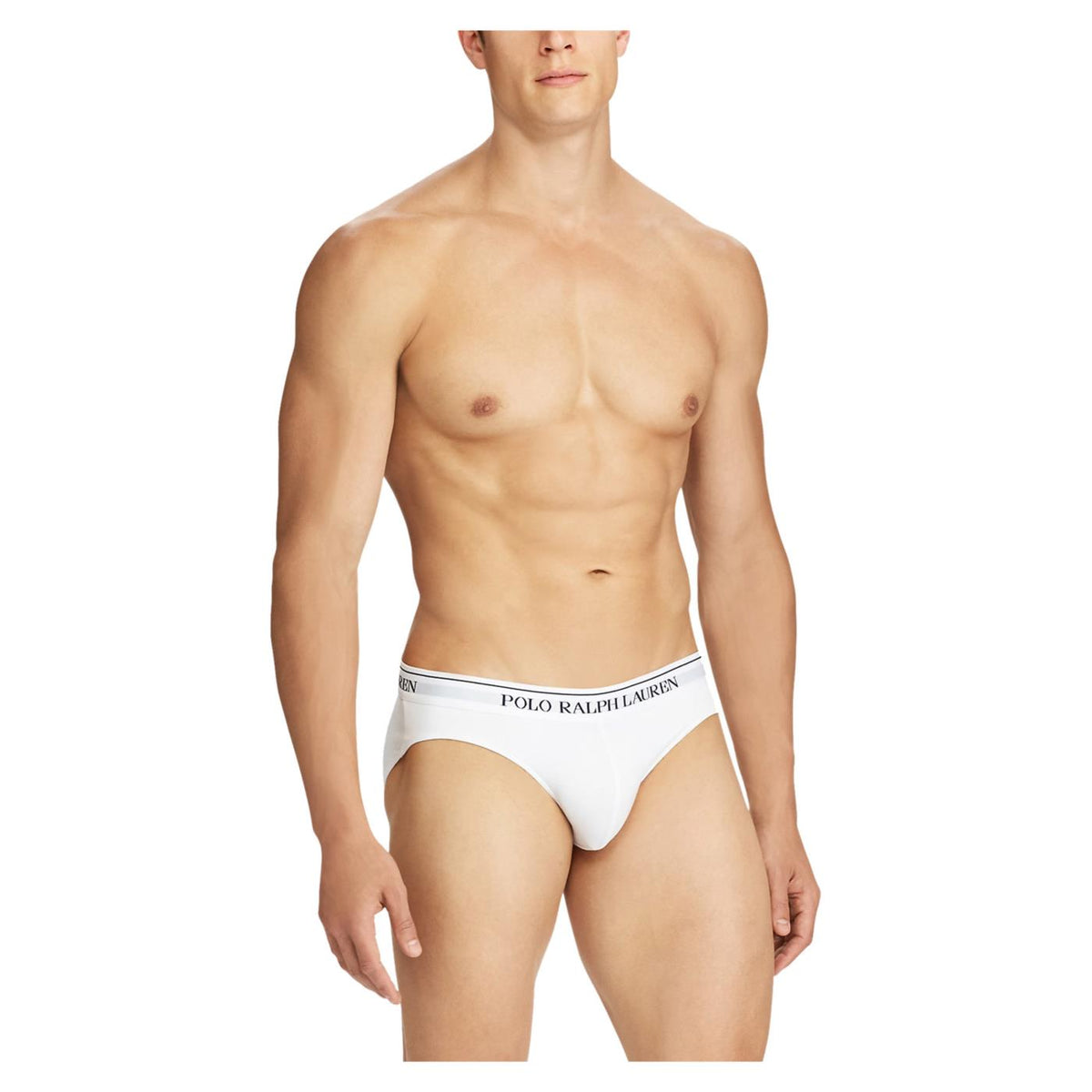 RALPH LAUREN LOW RISE 3PK BRIEF WHITE - Bianco - vista 2