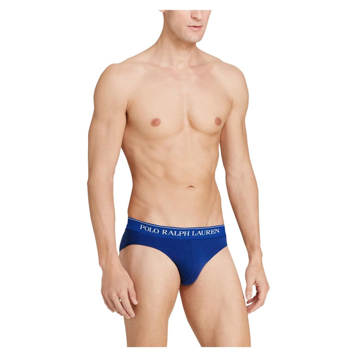 RALPH LAUREN LOW RISE 3PK BRIEF MULTI - Blu - vista 3