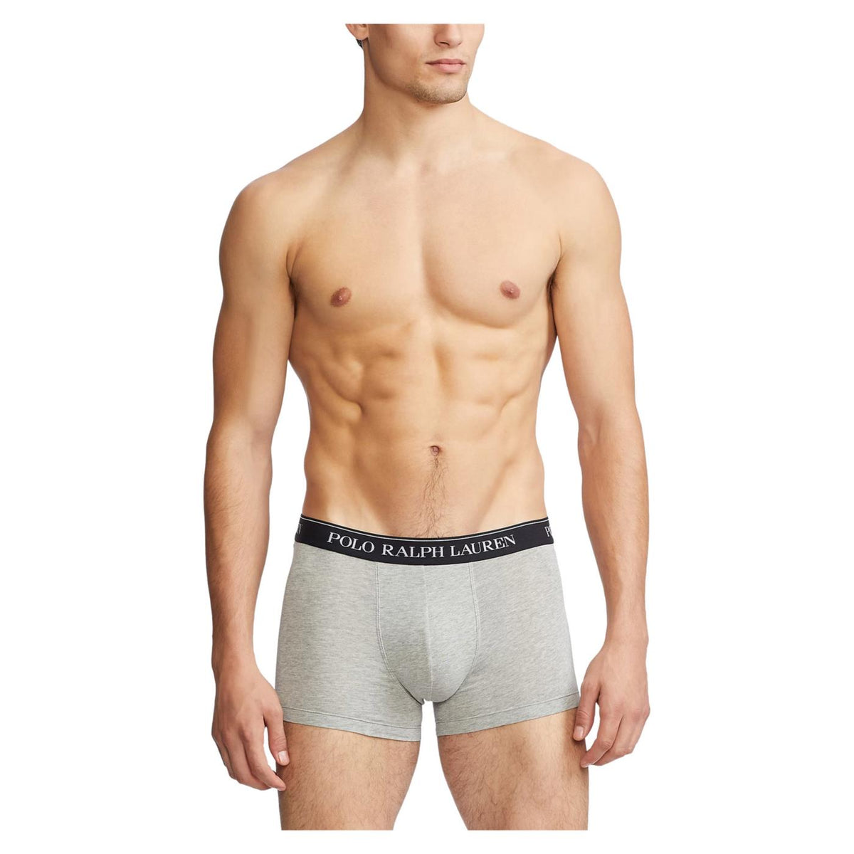 RALPH LAUREN CLASSIC 3PK TRUNK HEATHER - Grigio chiaro - vista 2