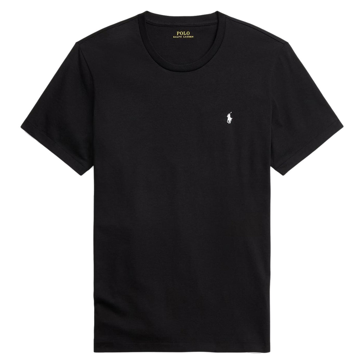 RALPH LAUREN SS CREW-SLEEP-TOP BLACK - Nero - immagine principale