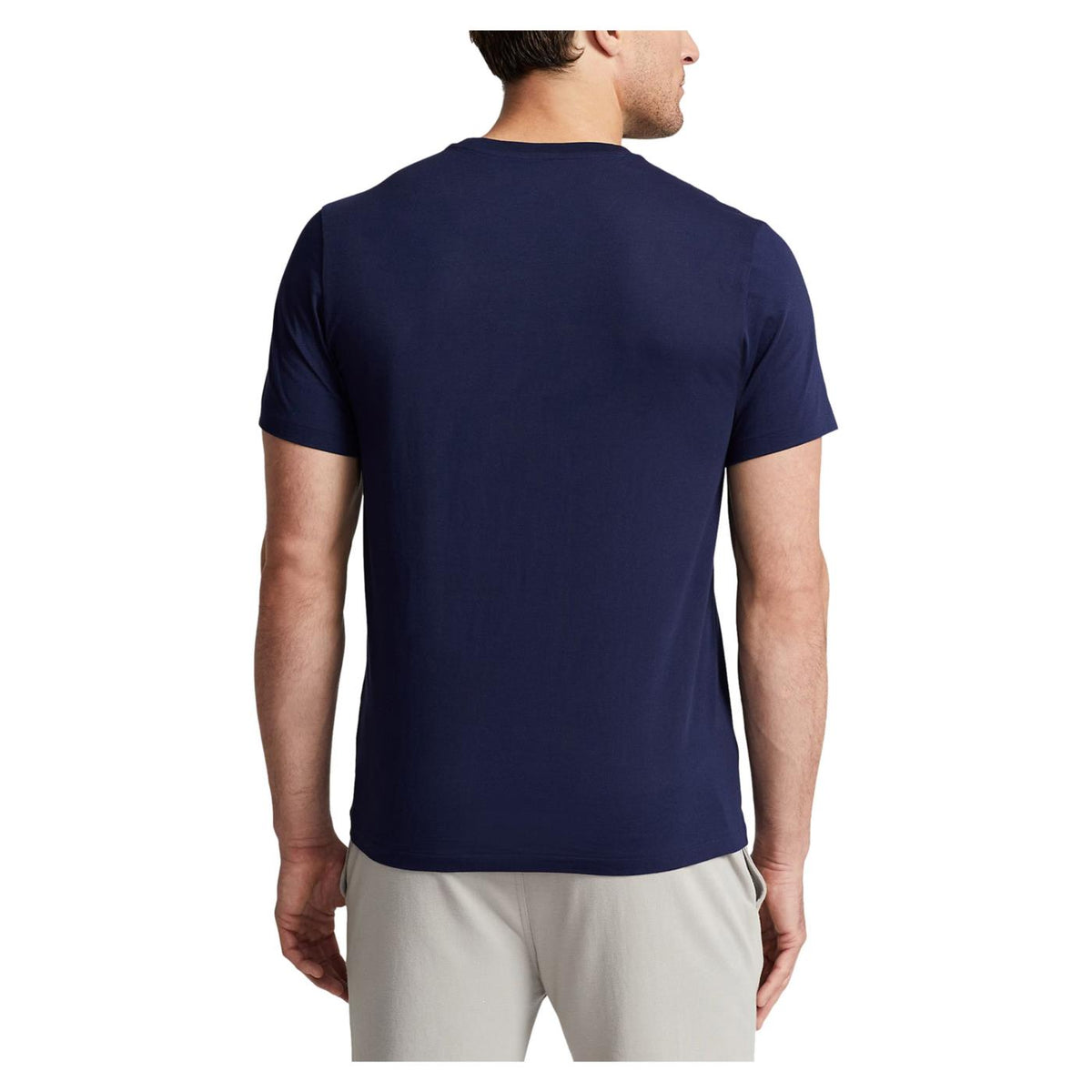 RALPH LAUREN SS CREW-SLEEP-TOP NAVY - Blu - vista 3