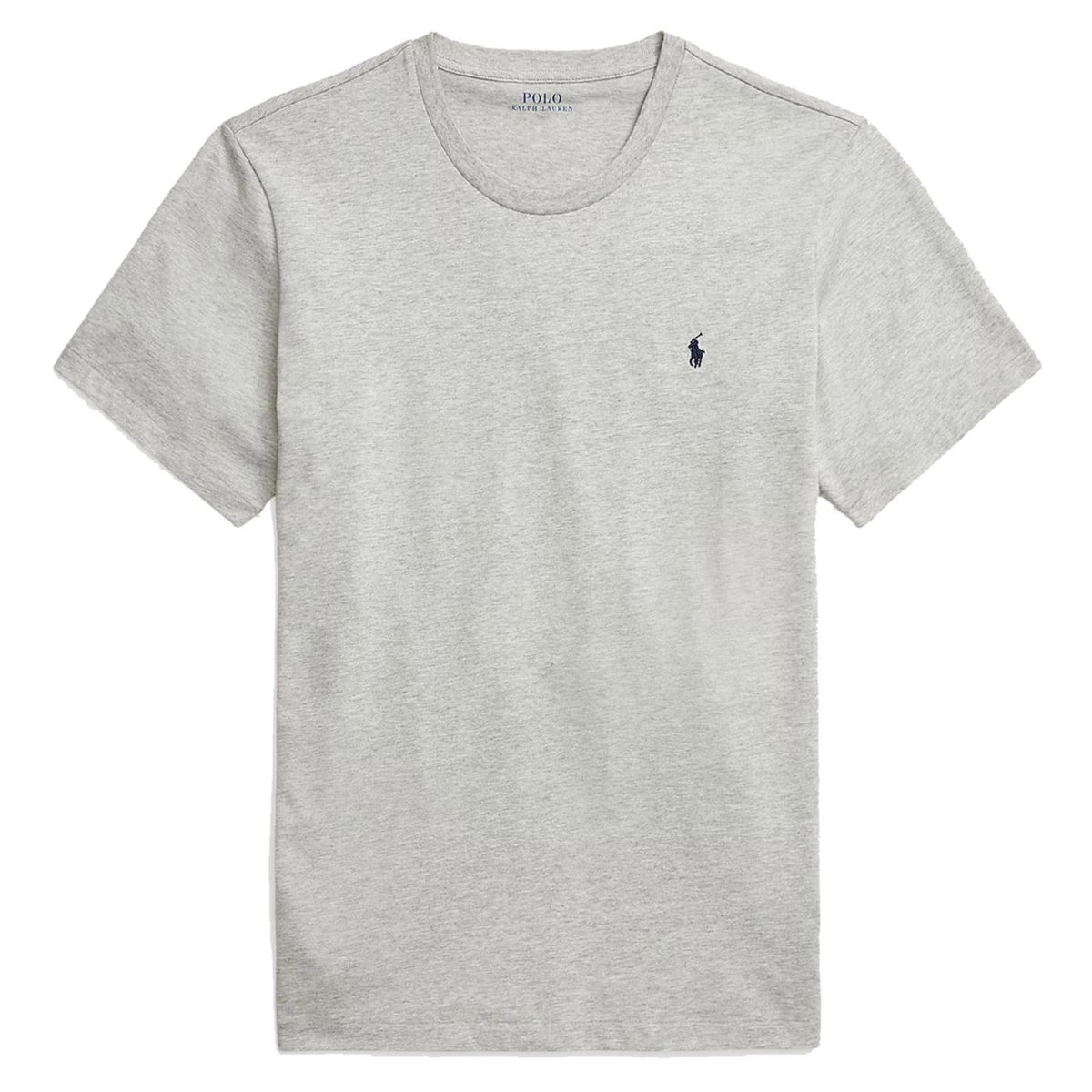 RALPH LAUREN SS CREW-SLEEP-TOP HEATHER