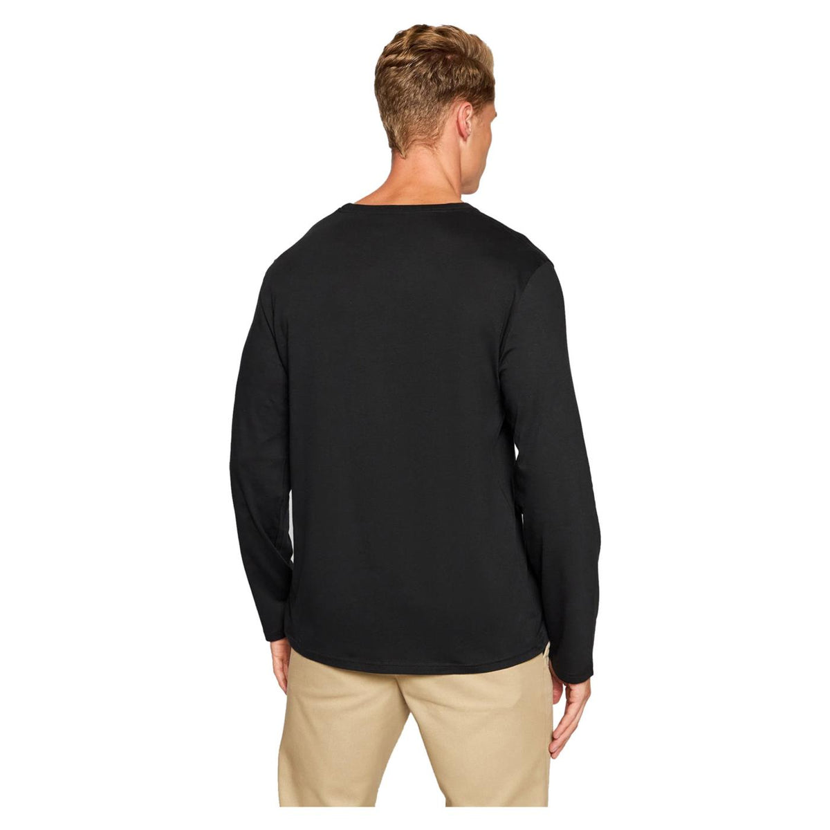 RALPH LAUREN T-SHIRT LS SMALL LOGO - seconda immagine