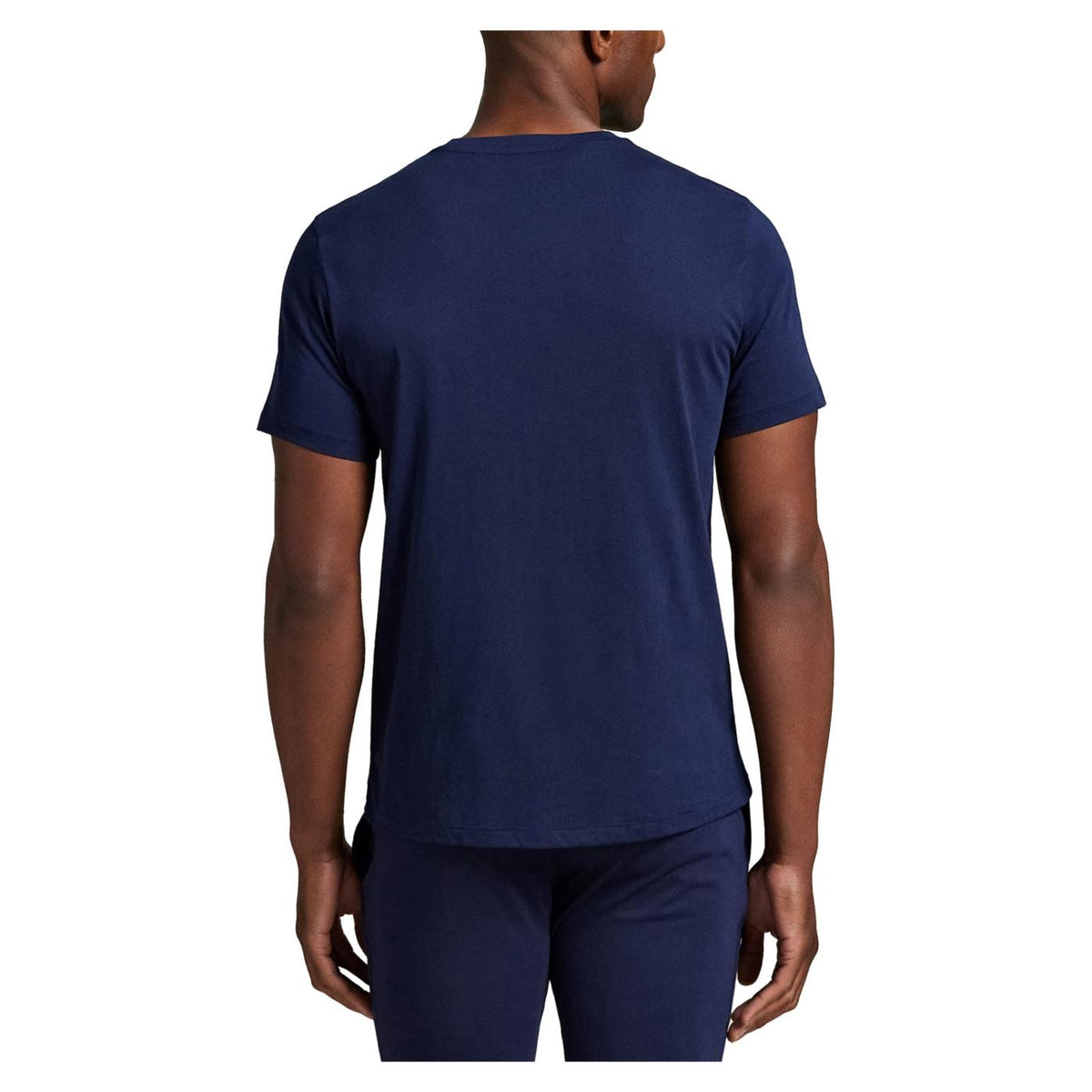 RALPH LAUREN SS CREW TOP NAVY - Blu - vista 3