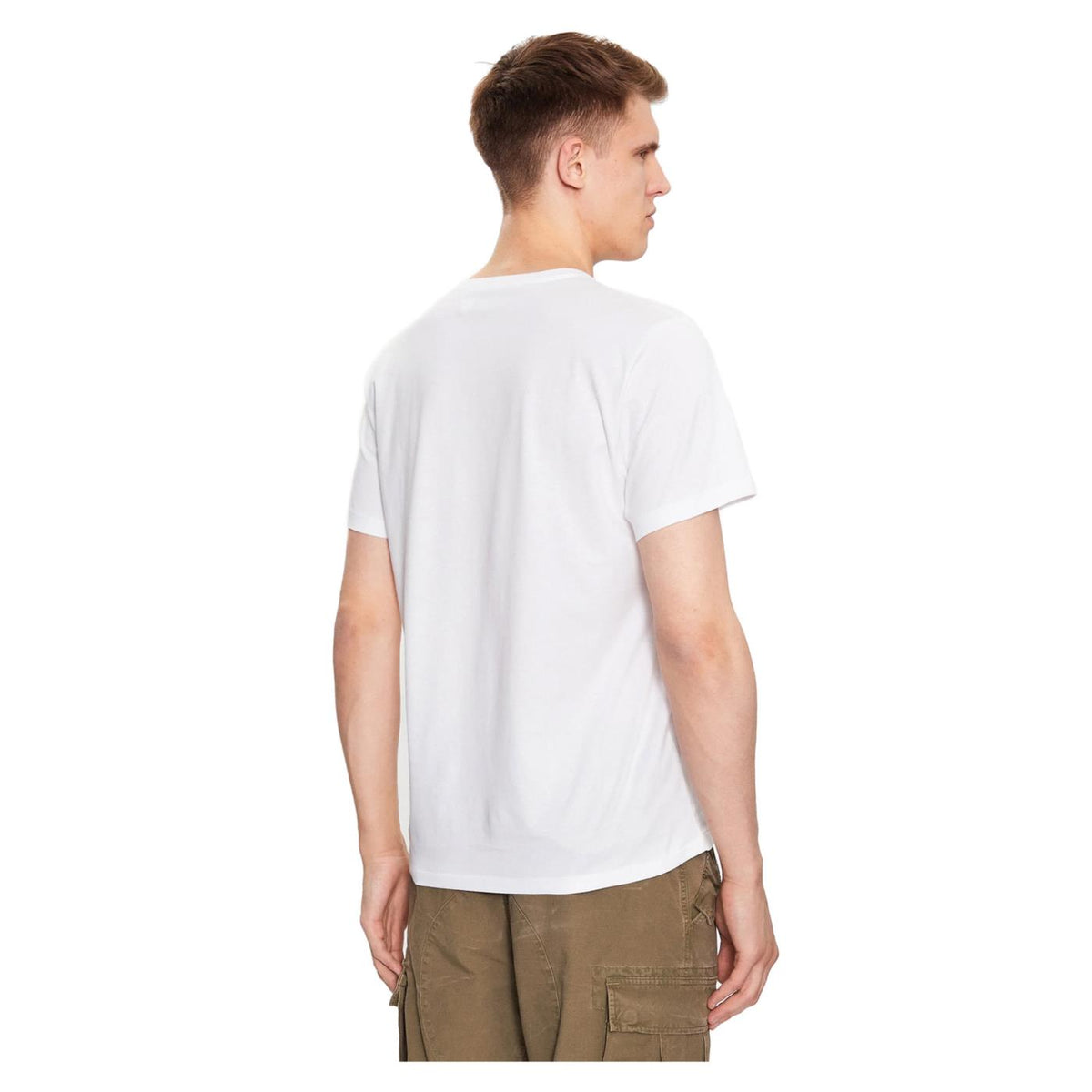 RALPH LAUREN SS CREW TOP WHITE - Bianco - vista 3
