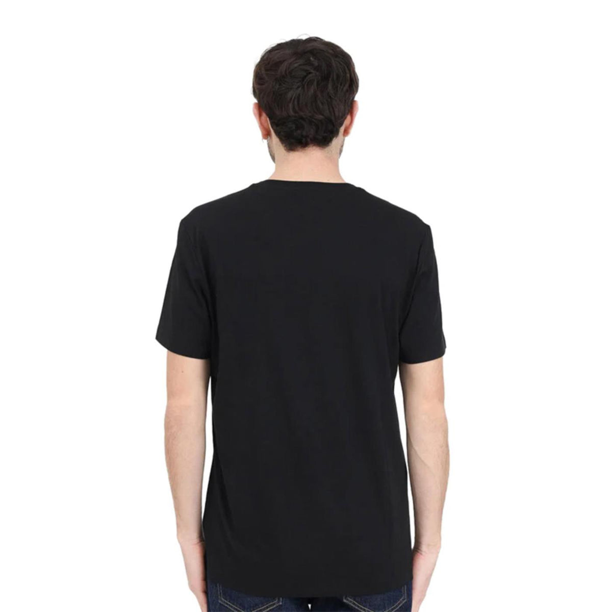 RALPH LAUREN T-SHIRT LOGO CREW TOP - Nero - vista 2