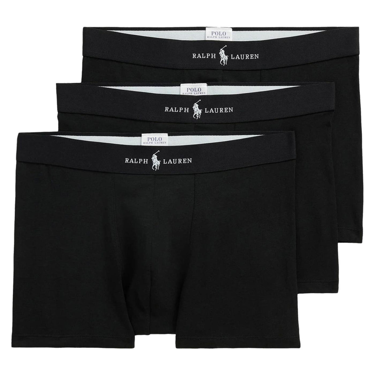 RALPH LAUREN CLASSIC 3PK TRUNK BLACK