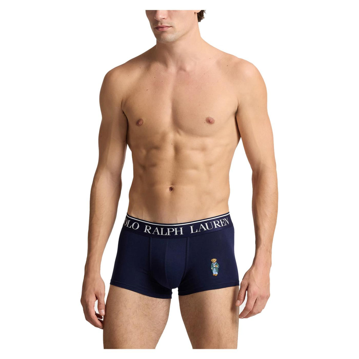 RALPH LAUREN SINGLE TRUNK NAVY BEAR - Blu - vista 2