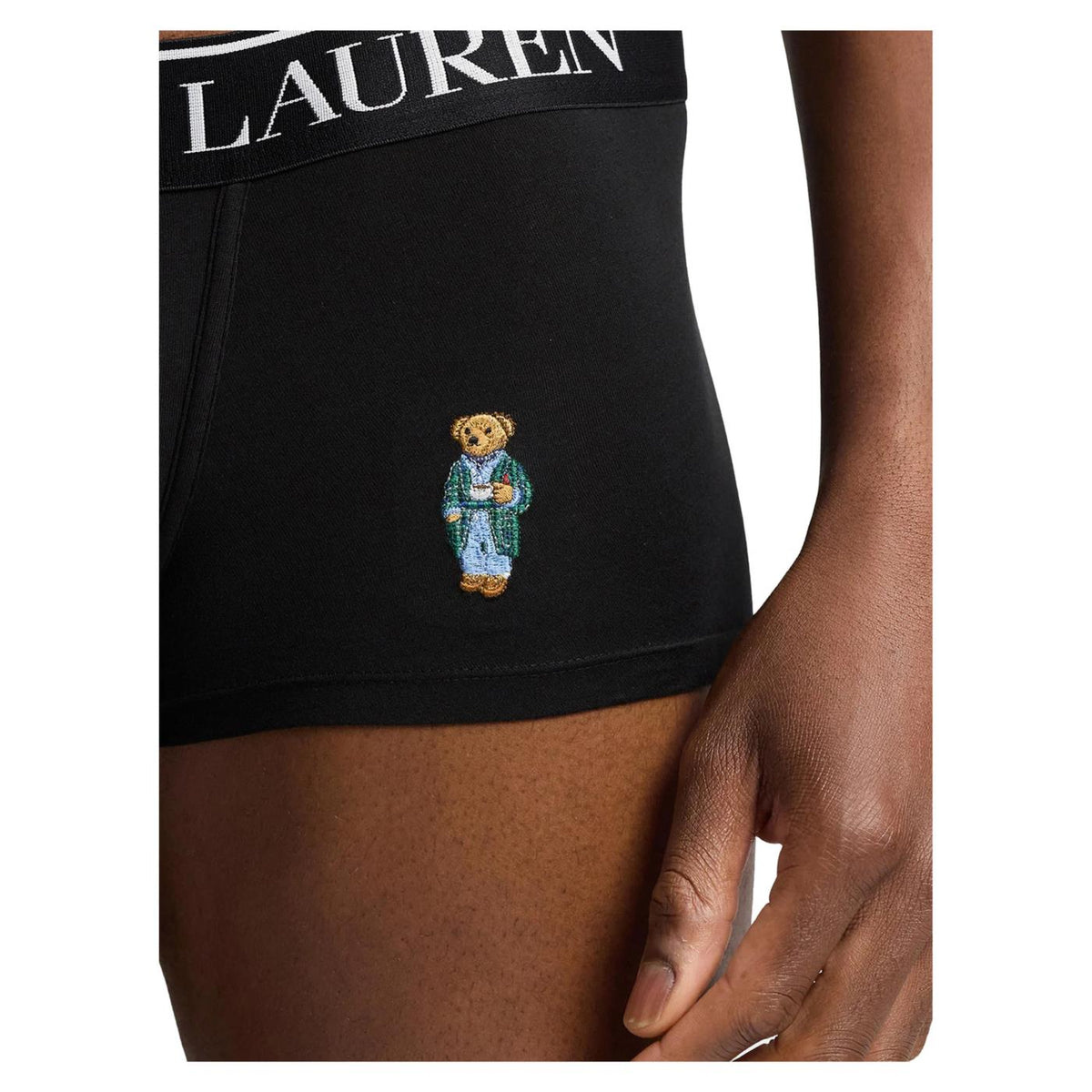RALPH LAUREN SINGLE TRUNK BLACK BEAR - Nero - vista 3