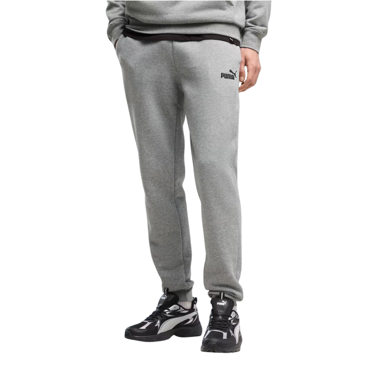 PUMA ESS NO.1 LOGO SWEATPANTS - Grigio chiaro - immagine principale