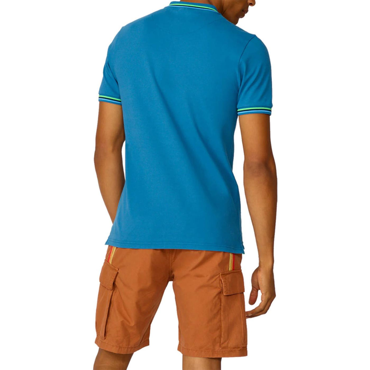 SUNDEK BRICE SHORT SLEEVE POLO - Blu - vista 2