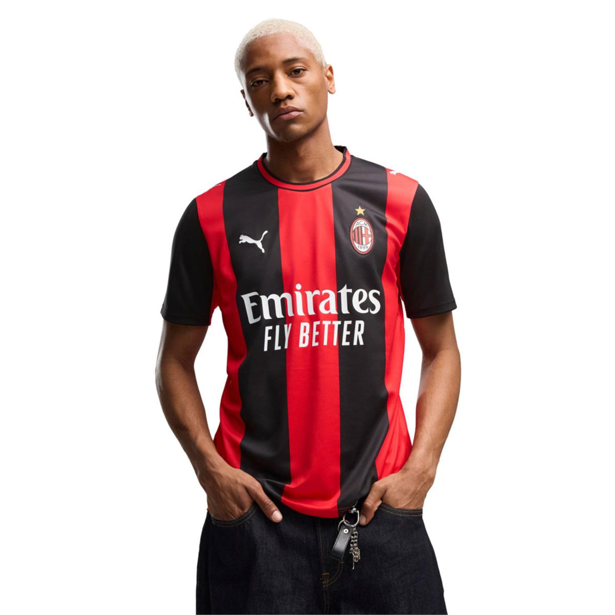 PUMA AC MILAN HOME JERSEY - Rosso - immagine principale