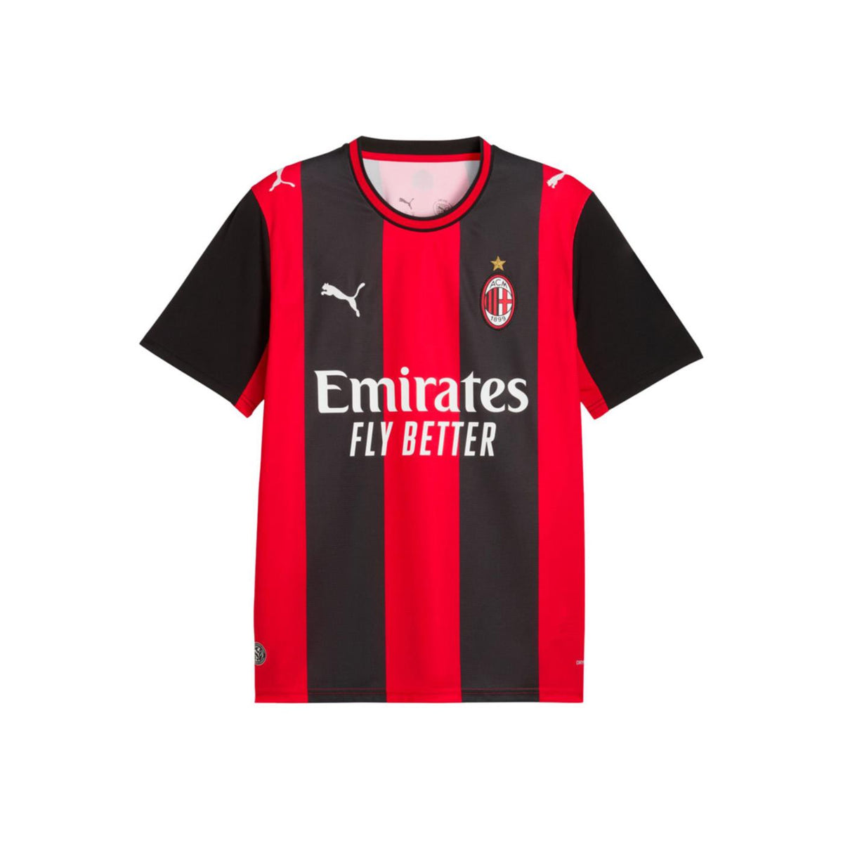PUMA AC MILAN HOME JERSEY - Rosso - vista 3
