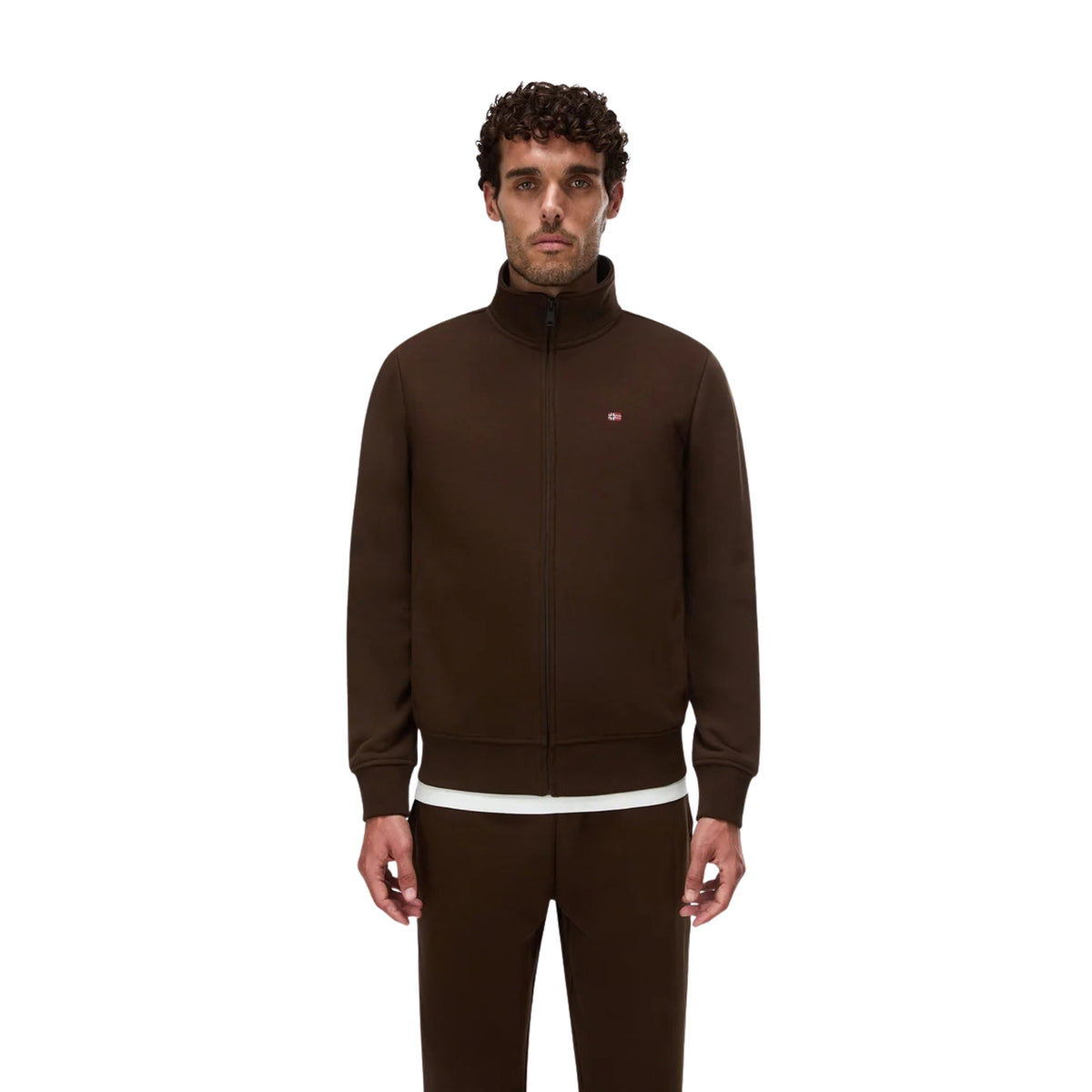 NAPAPIJRI BALIS FULL ZIP - Marrone scuro - immagine principale