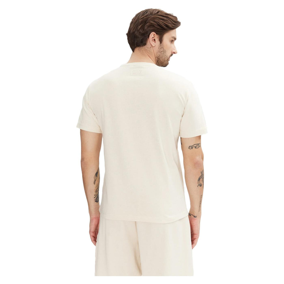 EMPORIO ARMANI 7 EA7 TRAIN OVERSIZE LOGO TEE - seconda immagine