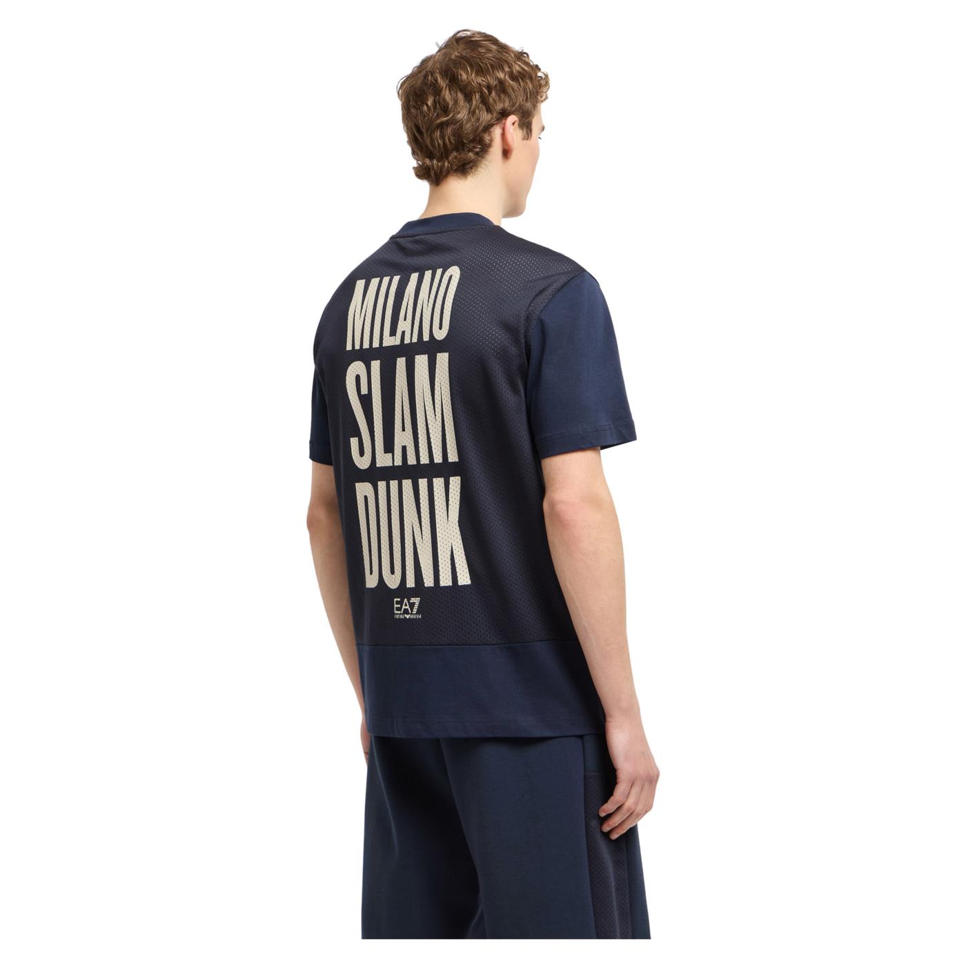 EMPORIO ARMANI 7 EA7 TRAIN LOGO TEE SS MILANO