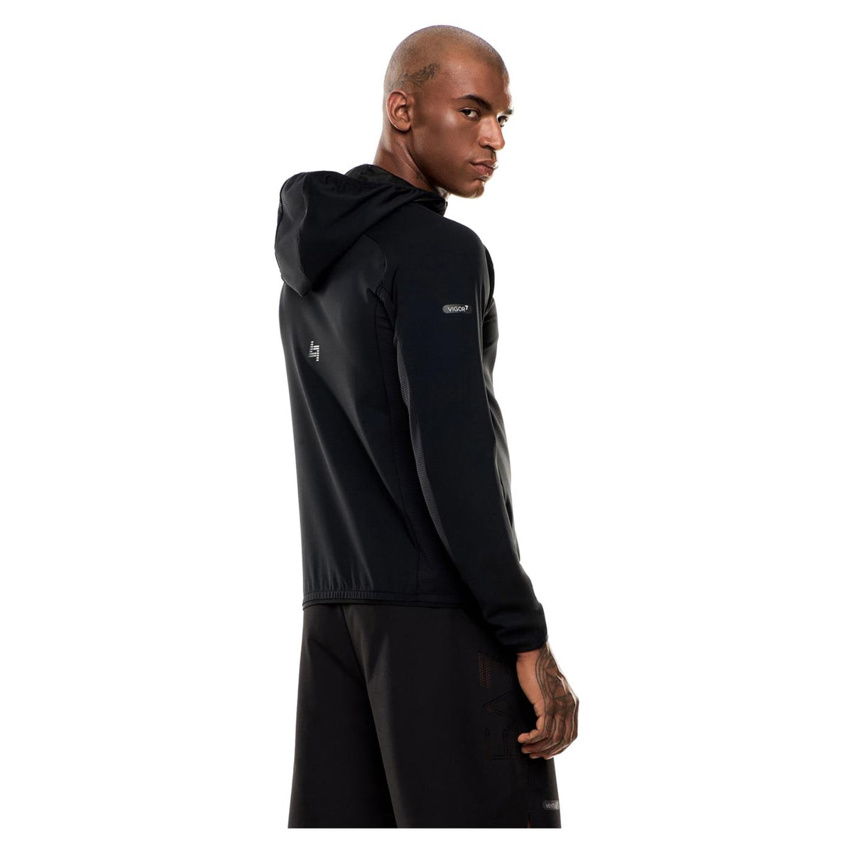 EMPORIO ARMANI 7 EA7 VIGOR7 M HOODIE FULL ZIP