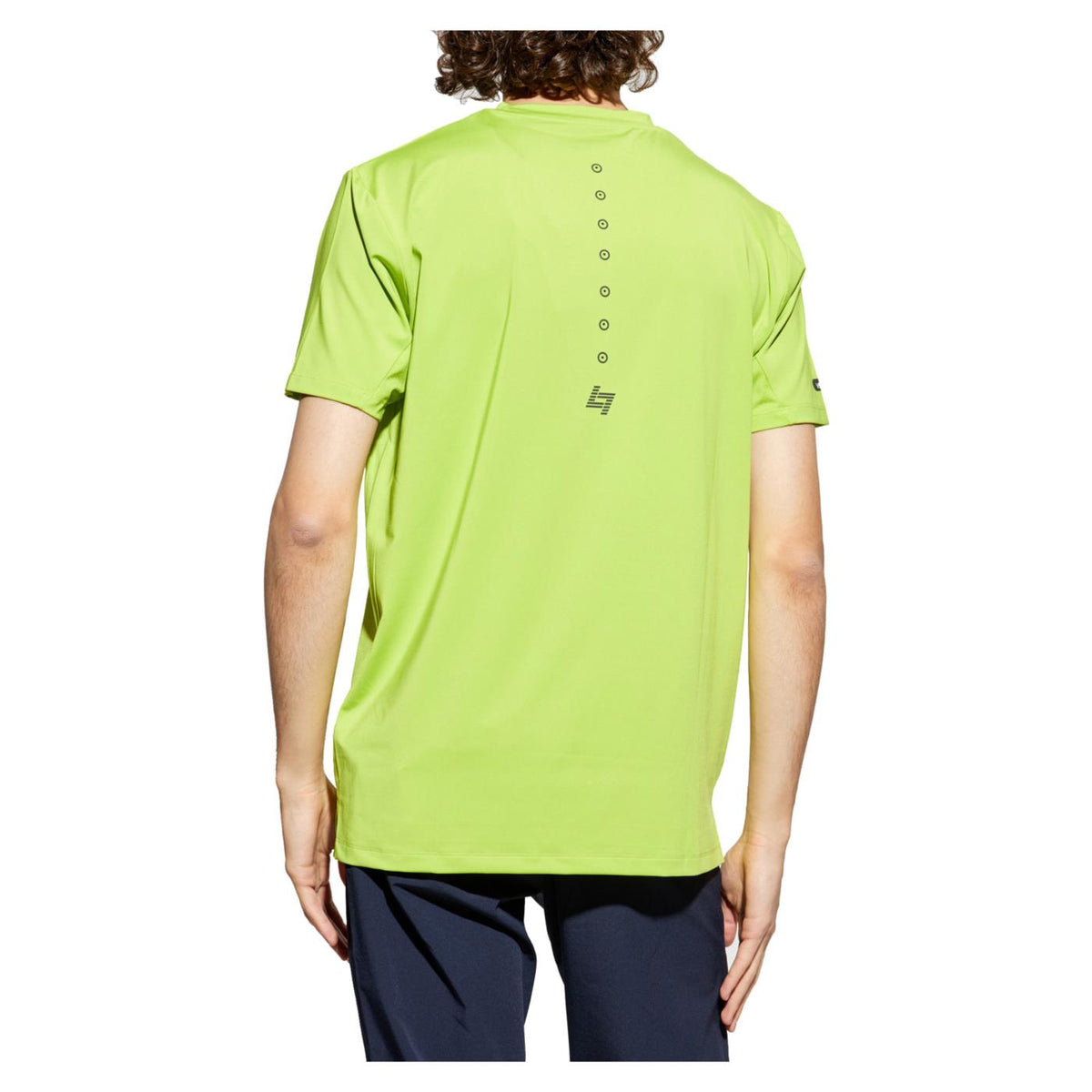EMPORIO ARMANI 7 EA7 VENTUS7 TEE SS SMALL LOGO - Lime - vista 3