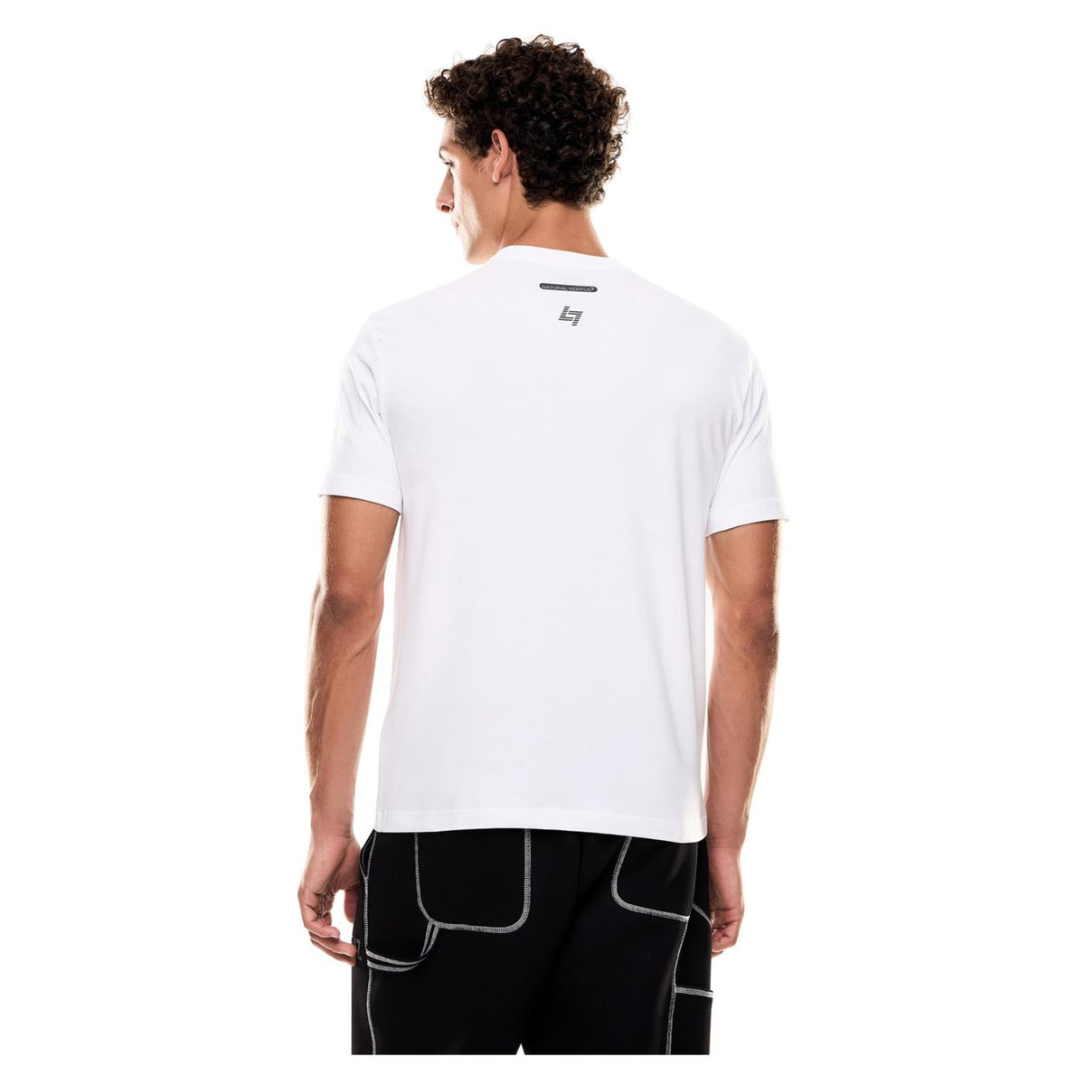EMPORIO ARMANI 7 EA7 NATURAL VENTUS7 M TEE SS - Bianco - vista 3