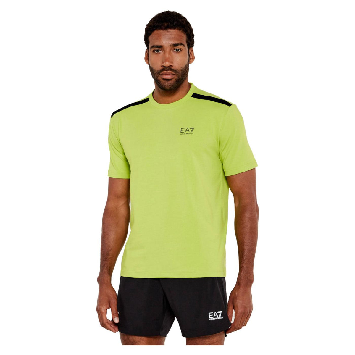 EMPORIO ARMANI 7 EA7 NATURAL VENTUS7 M TEE SS - Lime - vista 2