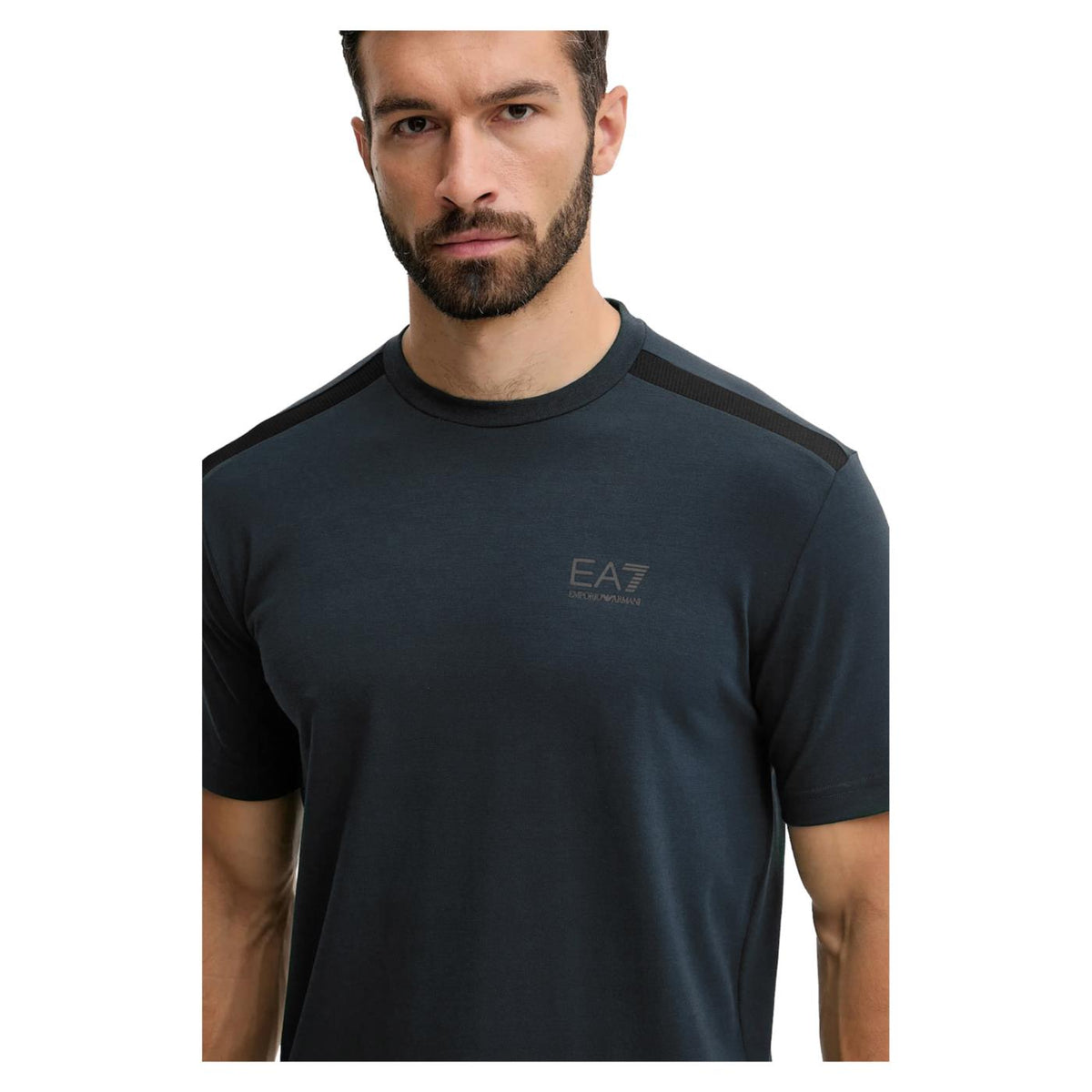 EMPORIO ARMANI 7 EA7 NATURAL VENTUS7 M TEE SS - Blu - vista 3