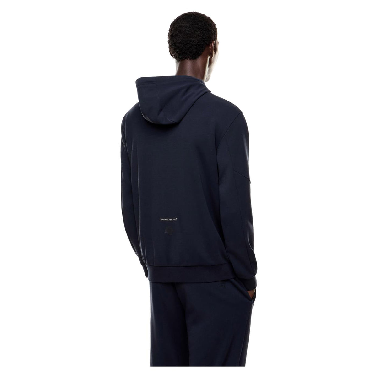 EMPORIO ARMANI 7 EA7 NATURAL VENTUS7 M HOODIE - Blu - vista 3