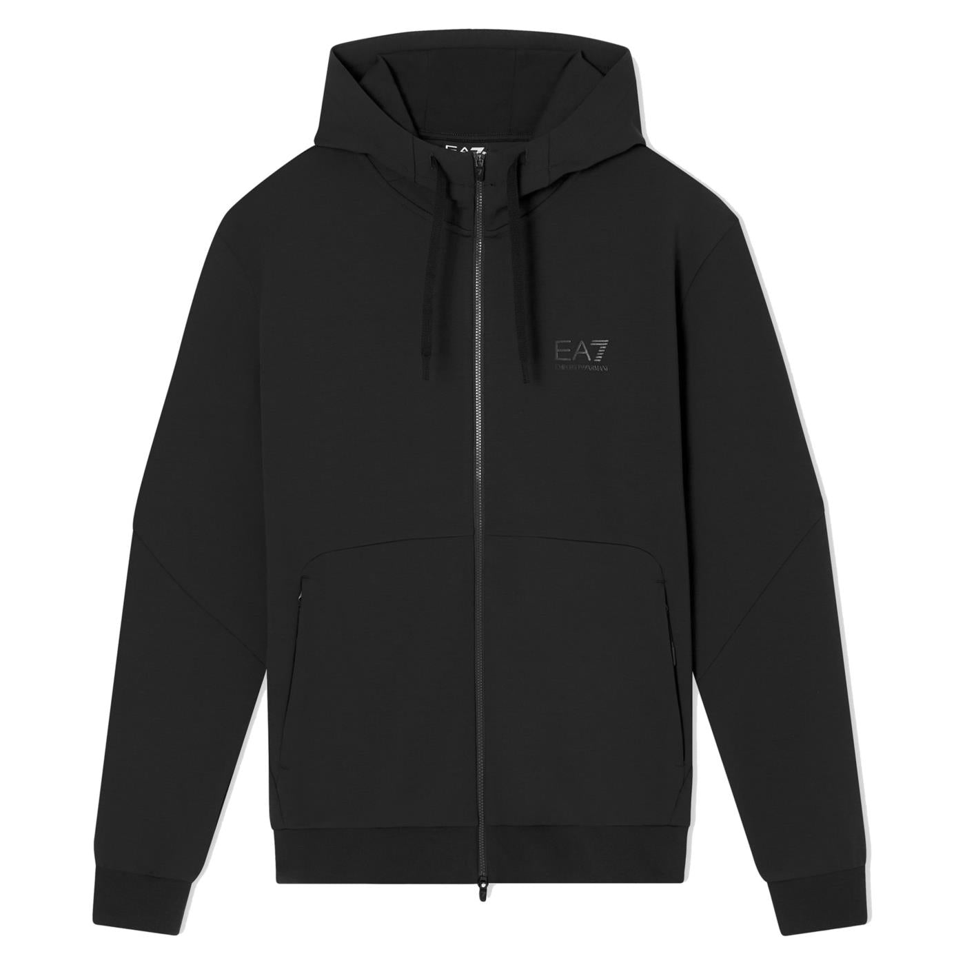 EMPORIO ARMANI 7 EA7 NATURAL VENTUS7 M HOODIE - Nero - immagine principale