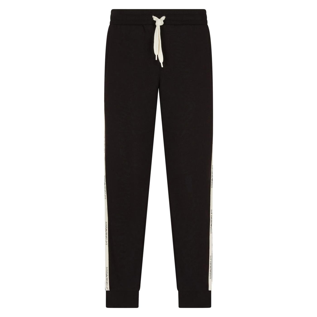 EMPORIO ARMANI 7 EA7 TRAIN LOGO TAPE PANTS