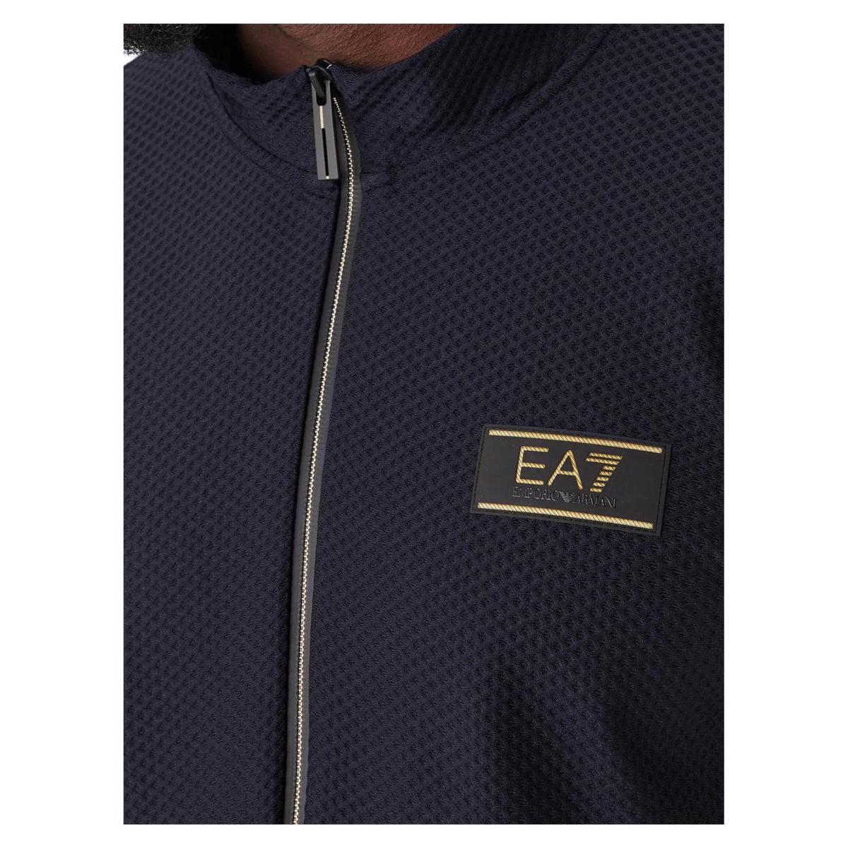 EMPORIO ARMANI 7 EA7 TRAIN PREMIUM LABEL FZ - Blu - vista 3