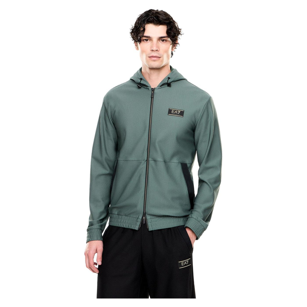 EMPORIO ARMANI 7 EA7 TRAIN PREMIUM LABEL HOOD