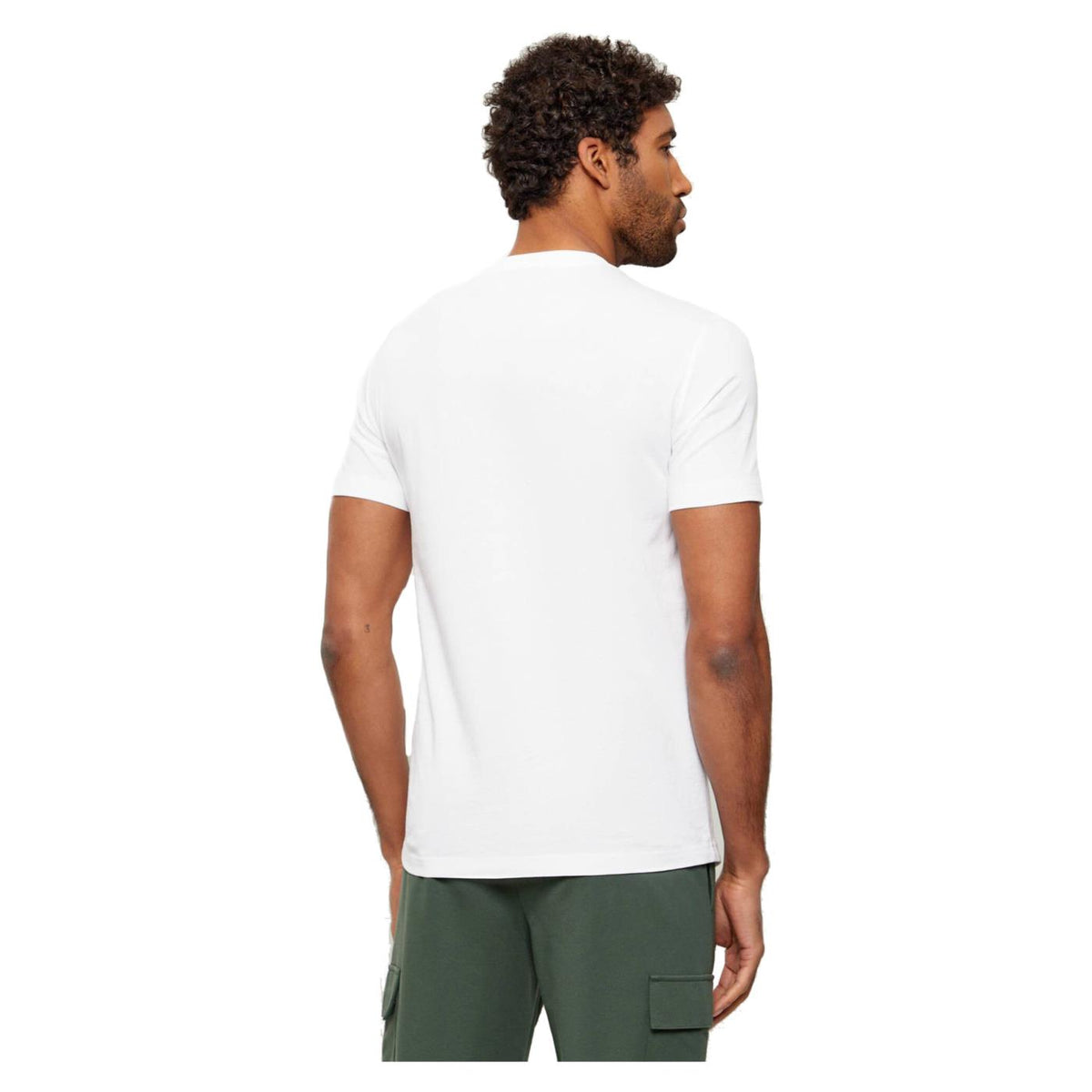 EMPORIO ARMANI 7 EA7 TRAIN CORE BIG LOGO TEE - Bianco - vista 2