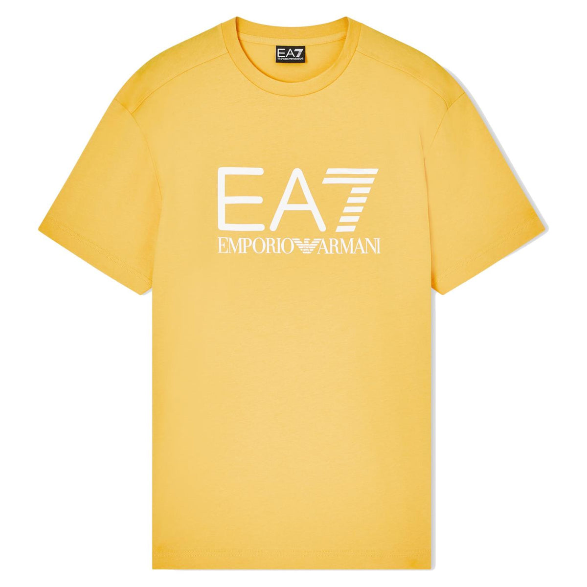 EMPORIO ARMANI 7 EA7 TRAIN CORE BIG LOGO TEE - Giallo - vista 3