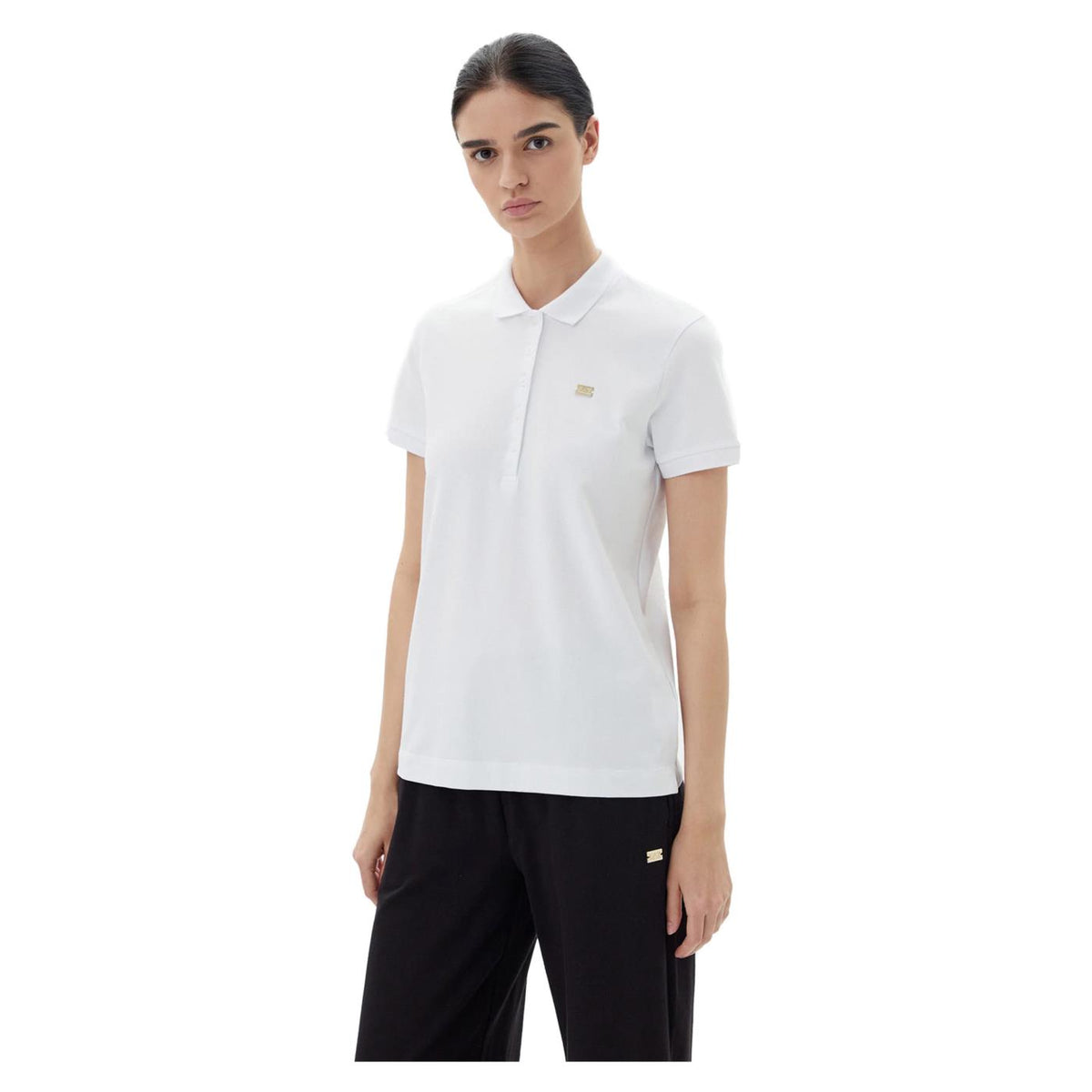 EMPORIO ARMANI 7 EA7 TRAIN CORE LADY W POLO SS - Bianco - immagine principale