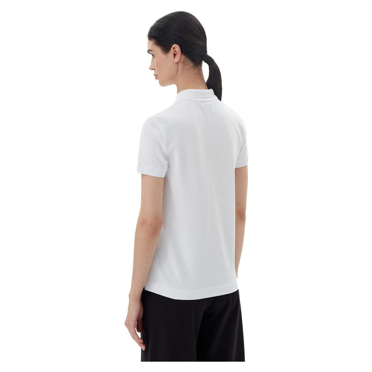 EMPORIO ARMANI 7 EA7 TRAIN CORE LADY W POLO SS - Bianco - vista 2