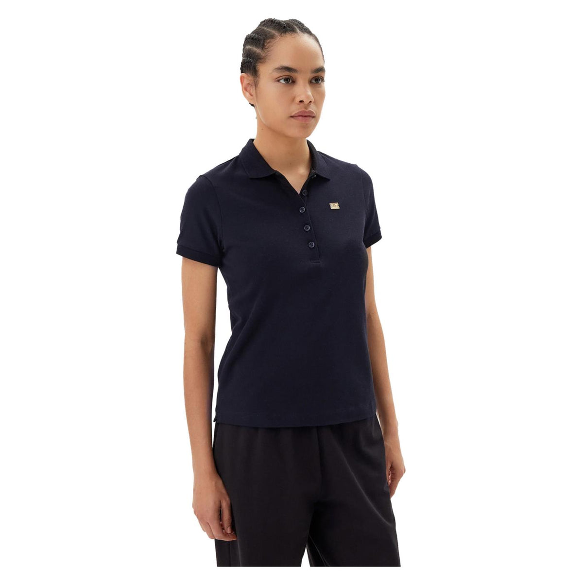EMPORIO ARMANI 7 EA7 TRAIN CORE LADY W POLO SS - Blu - immagine principale