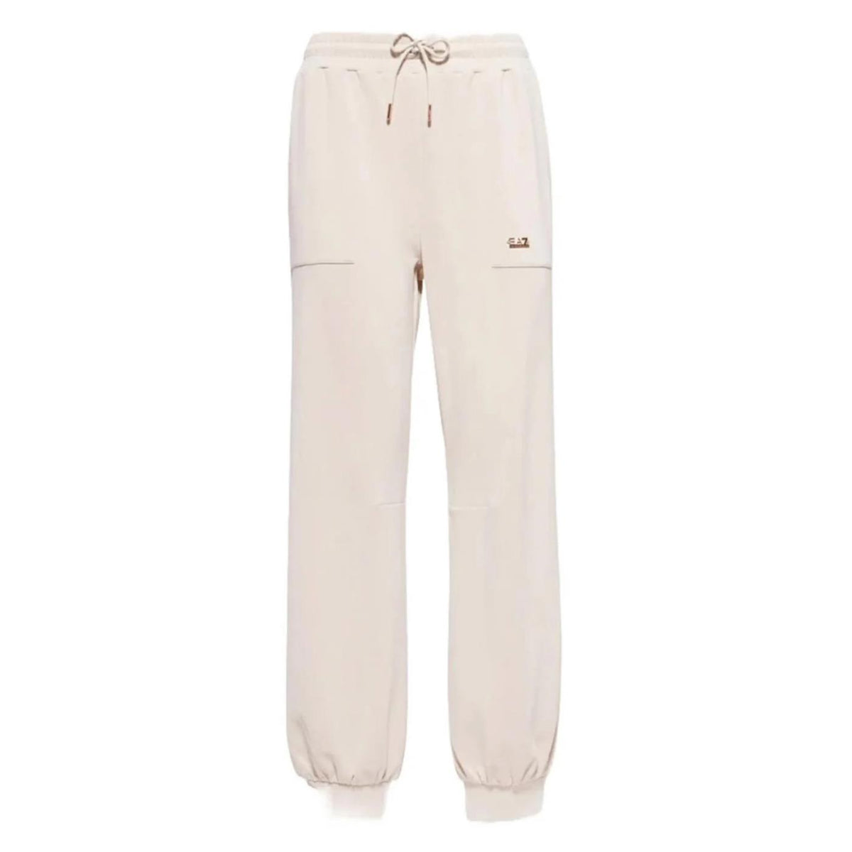 EMPORIO ARMANI 7 EA7 TRAIN LADY RELAX PANTS - Beige - vista 3