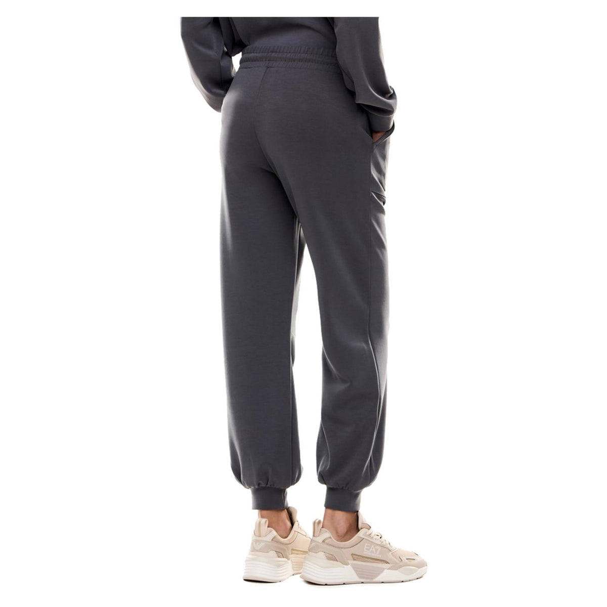 EMPORIO ARMANI 7 EA7 TRAIN LADY RELAX PANTS - Grigio scuro - vista 2