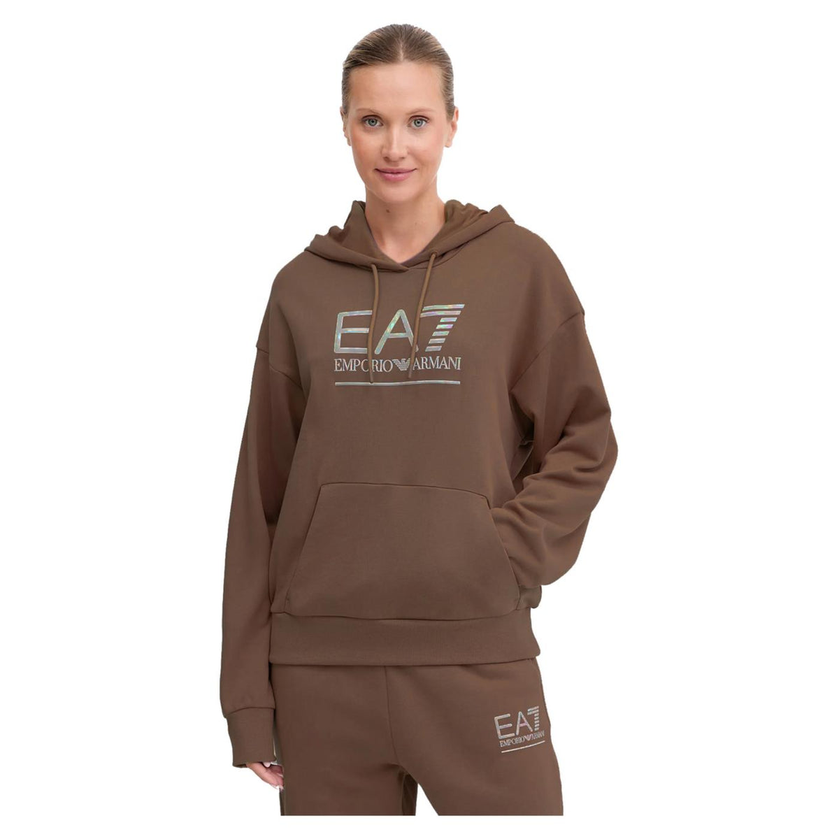 EMPORIO ARMANI 7 EA7 TRAIN VISIBILITY W HOODIE