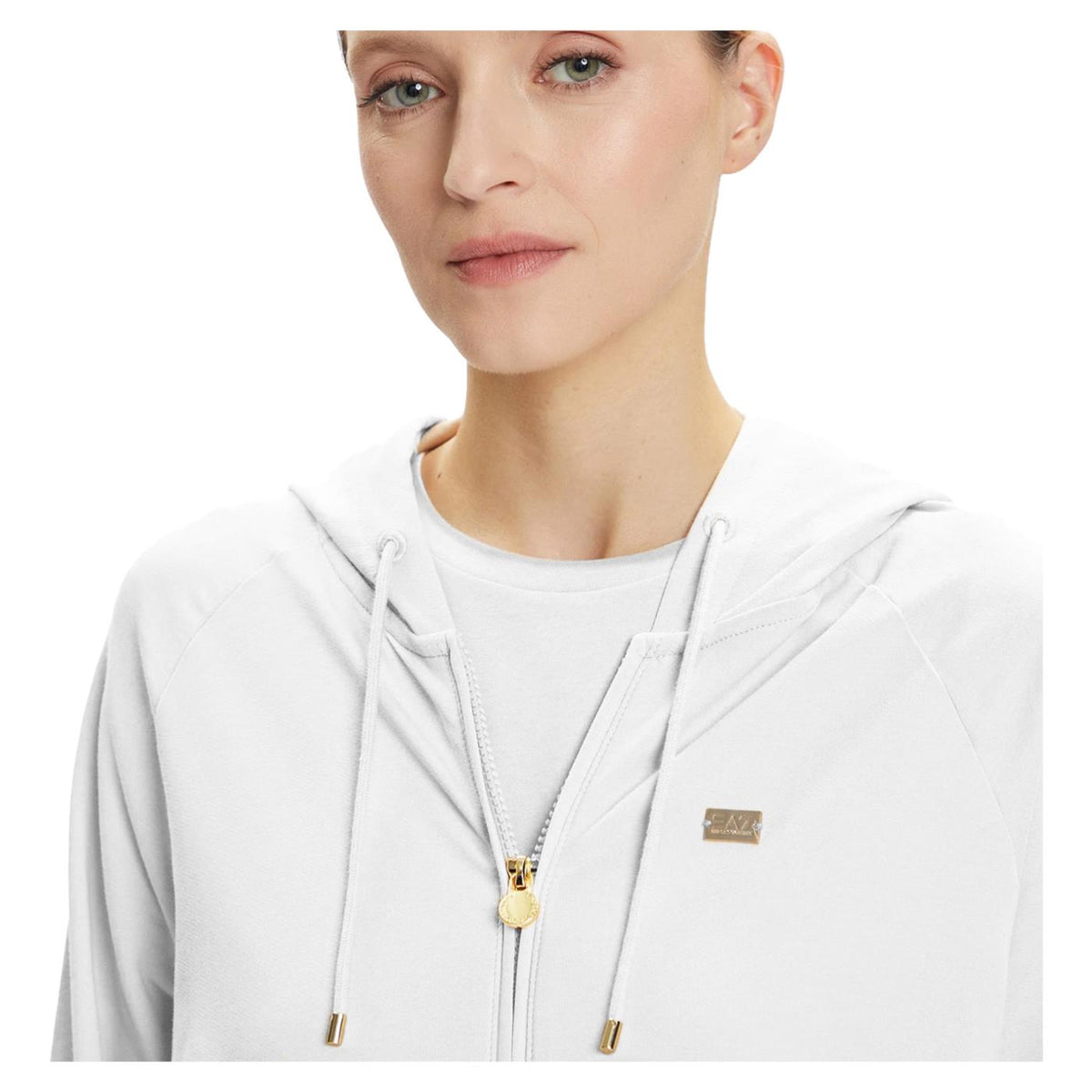EMPORIO ARMANI 7 EA7 TRAIN CORE LADY HOODIE FZ - vista 3