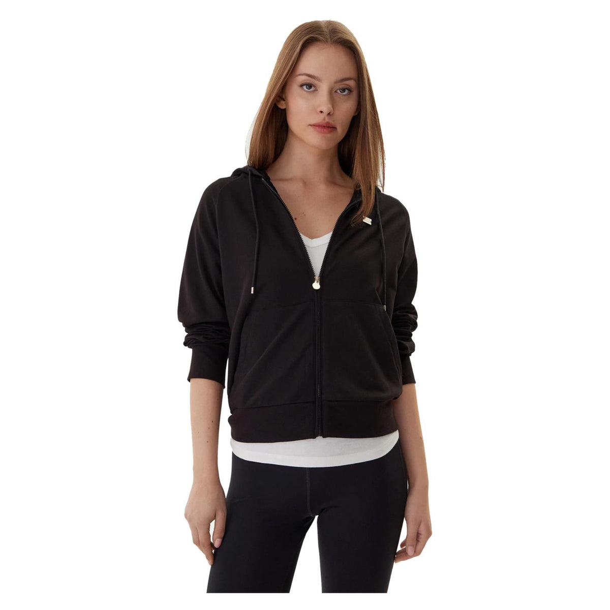 EMPORIO ARMANI 7 EA7 TRAIN CORE LADY HOODIE FZ