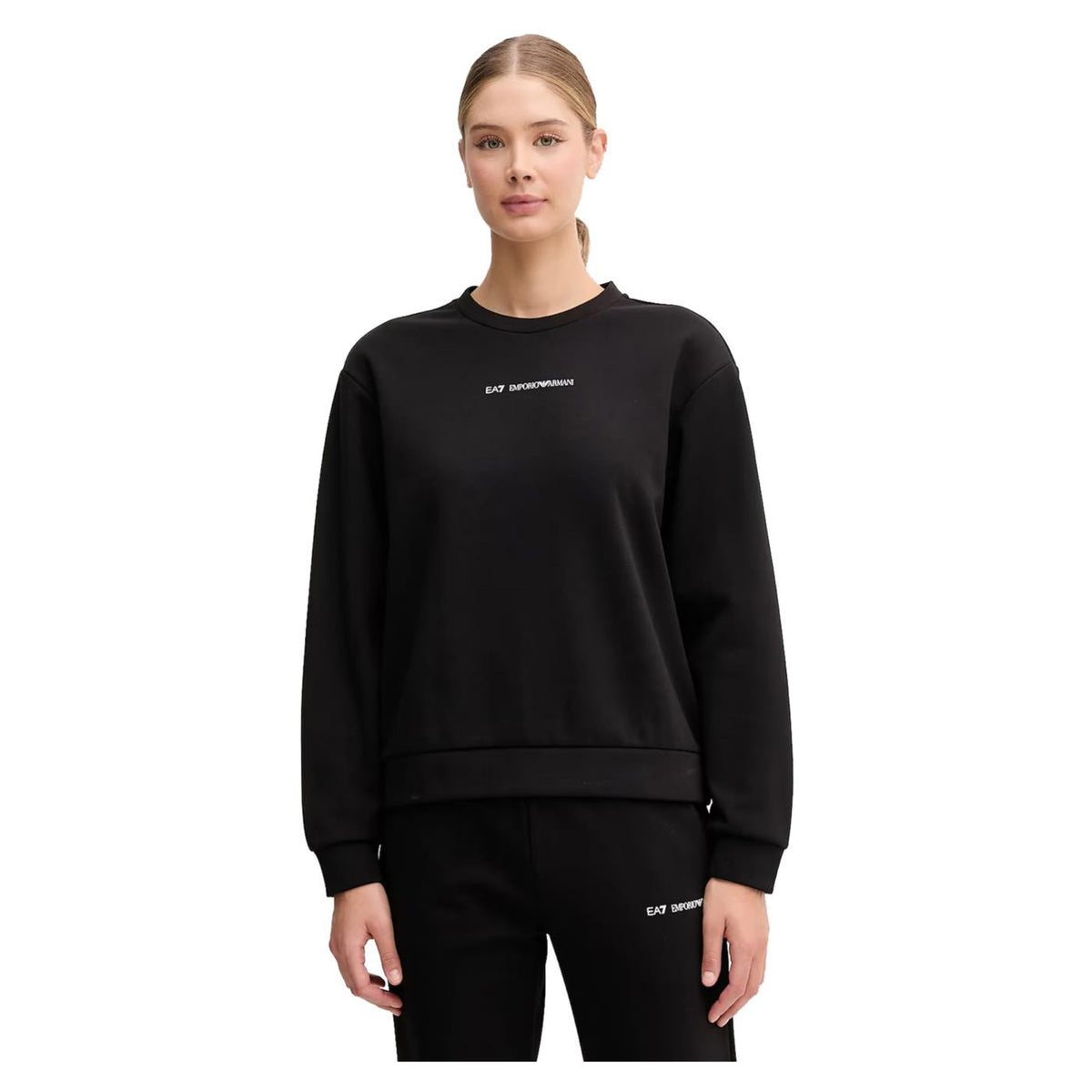 EMPORIO ARMANI 7 EA7 TRAIN LOGO SERIES W T-TOP - immagine principale