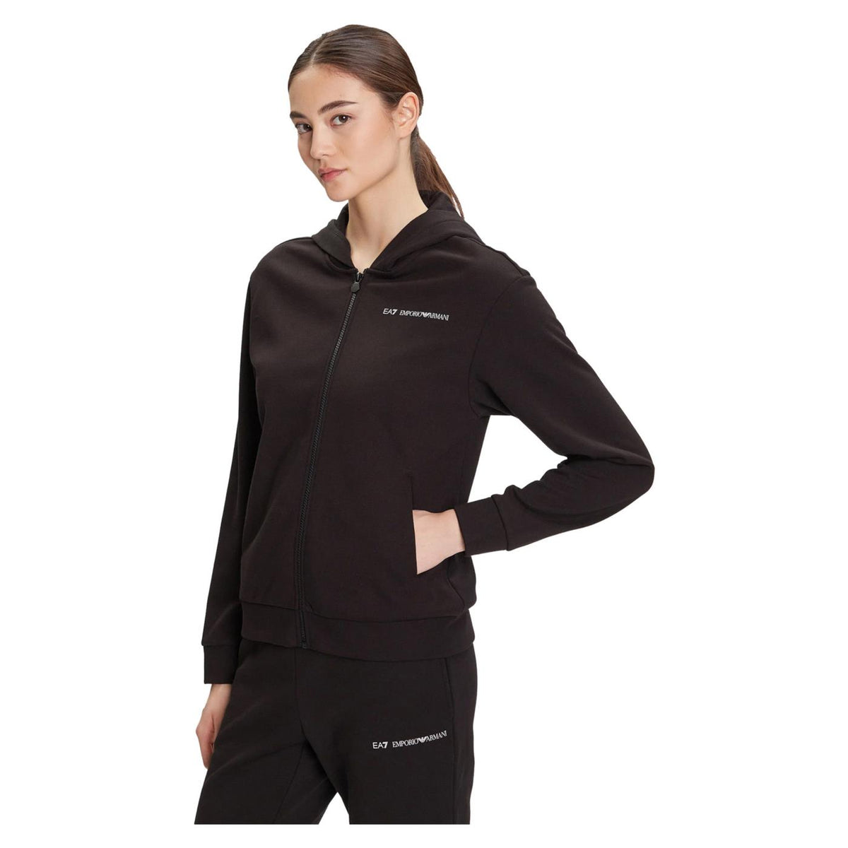 EMPORIO ARMANI 7 EA7 TRAIN LOGO W T-SUIT HO FZ - vista 3