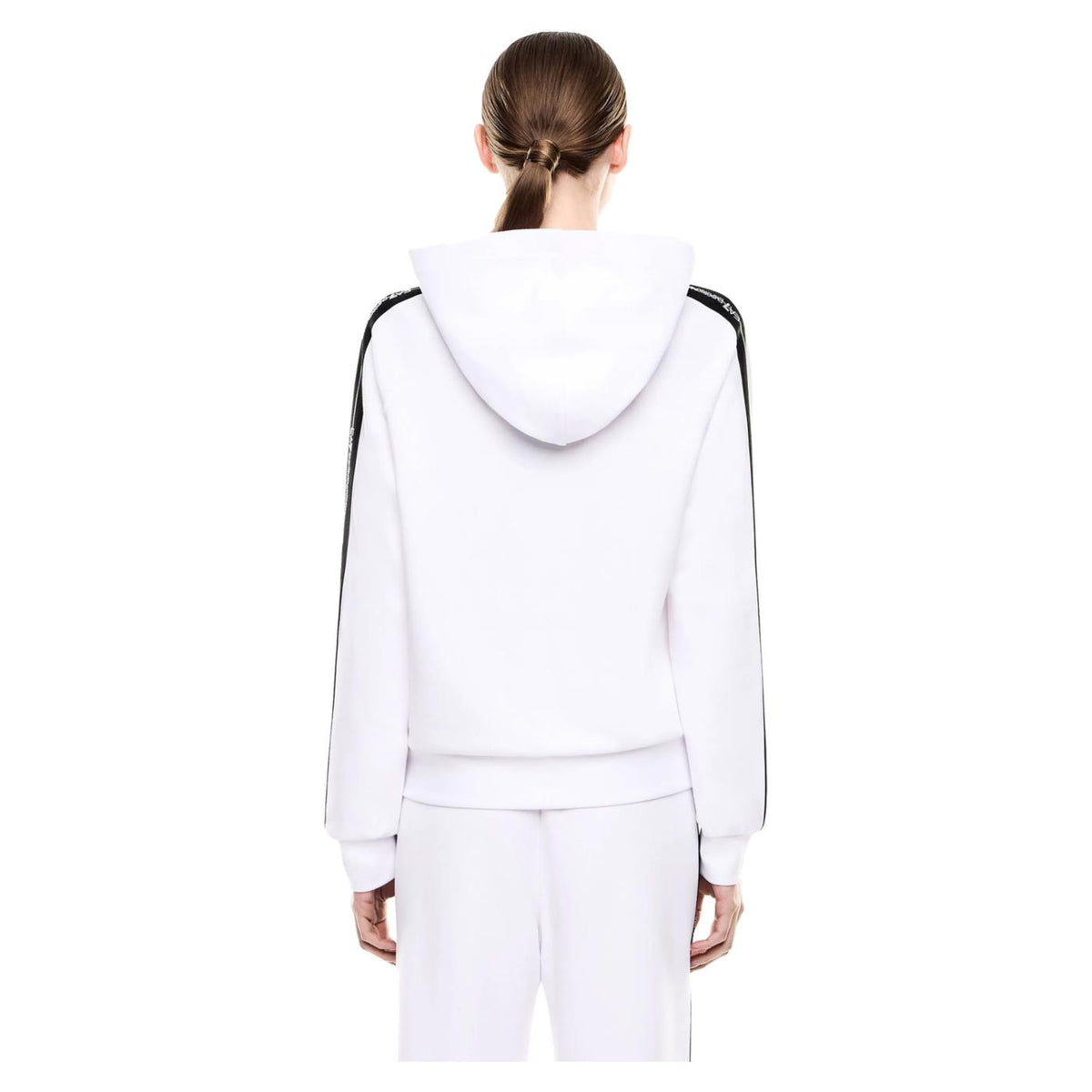 EMPORIO ARMANI 7 EA7 TRAIN LOGO TAPE W HOODIE - seconda immagine